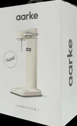 Aarke Vesi Ja Juomat<Carbonator 3 Hiilihapotuslaite, Sisaltaa Pullon, Beige