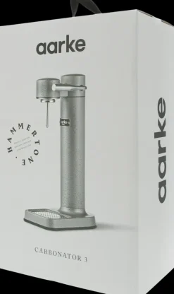 Aarke Vesi Ja Juomat<Carbonator 3 Hillihapotuslaite, Sisaltaa Pullon, Harmaa