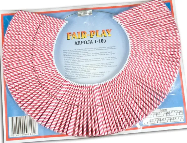 Ei merkkiä Paperitarvikkeet>Arparenkaat 100Kpl Lajitelma