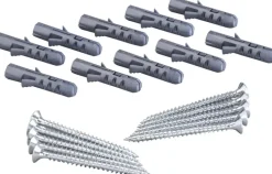 Elfa Säilytyskalusteet<Asennukseen Puuseiniin Tai Betoniin, Kiveen Tai Kaakeliseiniin. Tfx 4.8 X 64 Mm. Toimitetaan 10 Kpl:N Pakkauksessa.