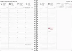 Burde Kalenterit>Kalenteri 2024 Business Savanna Musta