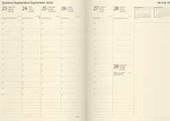 Burde Kalenterit>Kalenteri 2024 Business Forma Deluxe Ruskea