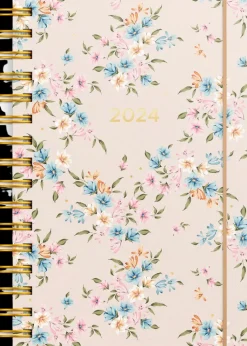 Burde Kalenterit>Kalenteri 2024 Paivakirja Saga Kukka