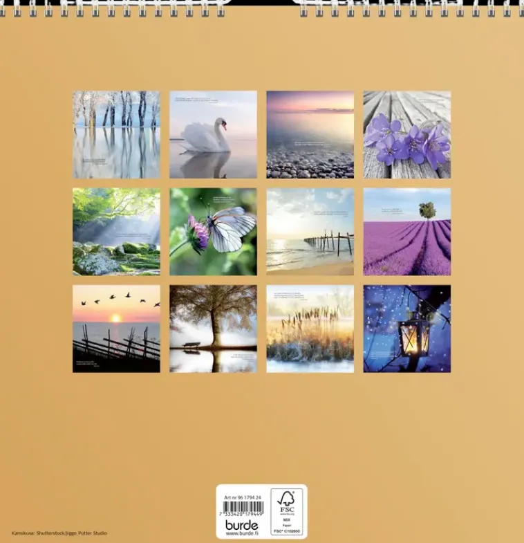 Burde Kalenterit>Seinakalenteri 2024 Carpe Diem