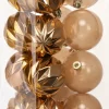 Carrefour Sesonkijuhlatarvikkeet>Joulupallo 6 Cm 16 Kpl, Pronssi-Kulta
