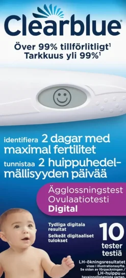 Clearblue Muut Kauneuden- Ja Terveydenhoitolaitteet<10Kpl Digital Ovulaatiotesti