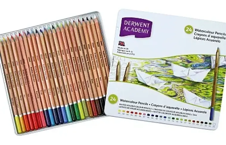 Derwent Askartelutarvikkeet<Vesivarikyna 24Kpl