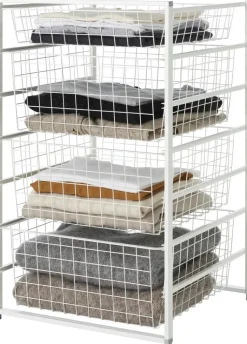 Elfa Säilytyskalusteet<Basic Koripaketti Mini 100019 74X45X44Cm Valkoinen