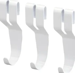 Elfa Säilytyskalusteet<Classic Hyllykoukku Lankahyllyyn 472410 3Kpl Valkoinen