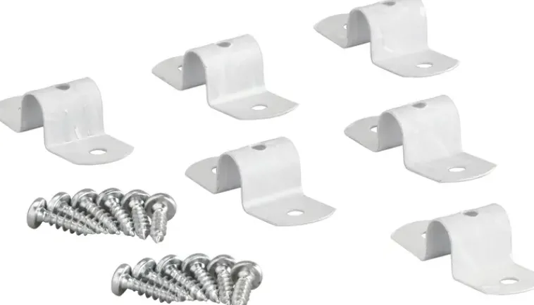 Elfa Säilytyskalusteet<Classic Hyllynkiinnitin 470216 6Kpl Valkoinen