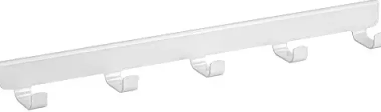 Elfa Säilytyskalusteet<Classic Koukkulista 40 473416 5 Koukkua Valkoinen