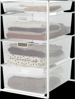 Elfa Säilytyskalusteet<Koripaketti Mesh 74/45 Valkoinen 744590