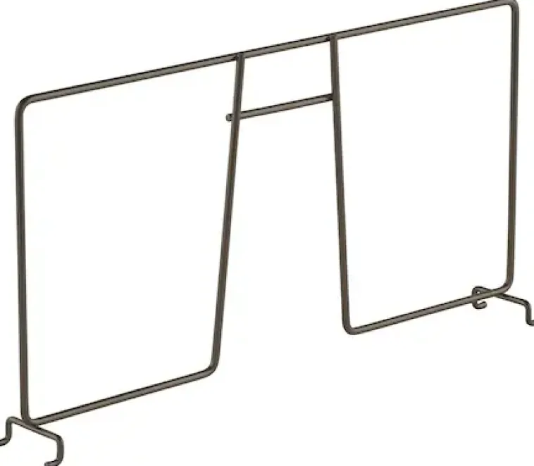 Elfa Säilytyskalusteet<Lankahyllyn Jakaja 411 Mm Graphite 100225