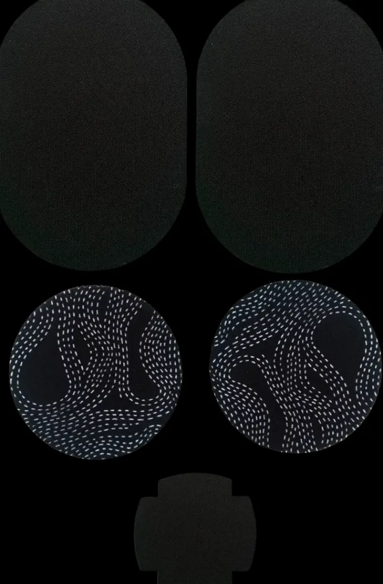 FabPatch Käsityötarvikkeet>Vaatelaastari, Pinta - Helppo, Hankaamalla Kiinnittyva Tekstiilien Korjauspaikka