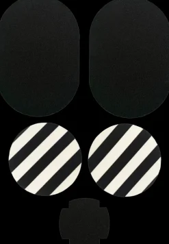 FabPatch Käsityötarvikkeet>Vaatelaastari, Raita - Helppo, Hankaamalla Kiinnittyva Tekstiilien Korjauspaikka