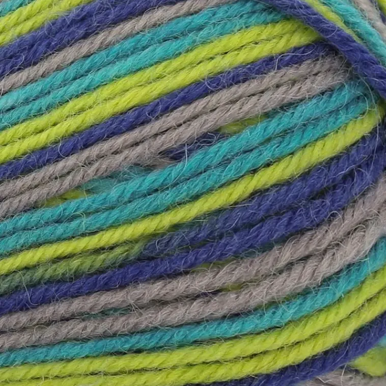 Novita Käsityötarvikkeet>Fazer X Neulelanka 7 Veljesta Karkkiraita Fazermint