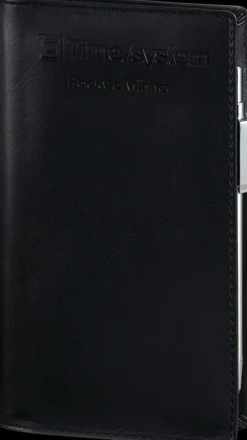 TimeSystem Kalenterit>Fickkalender Time System Minne Svart 2024