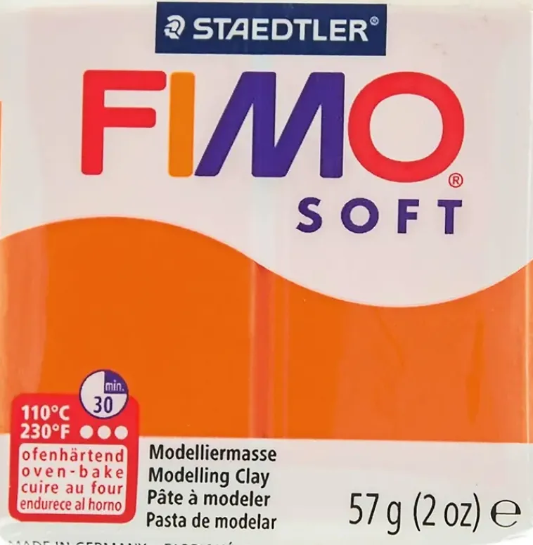 Fimo Askartelutarvikkeet<Soft Muovailumassa, Mandariini, 57 G
