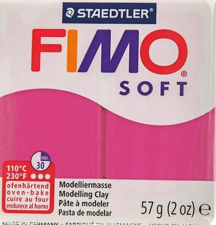 Fimo Askartelutarvikkeet<Soft Muovailumassa, Vadelma, 57 G