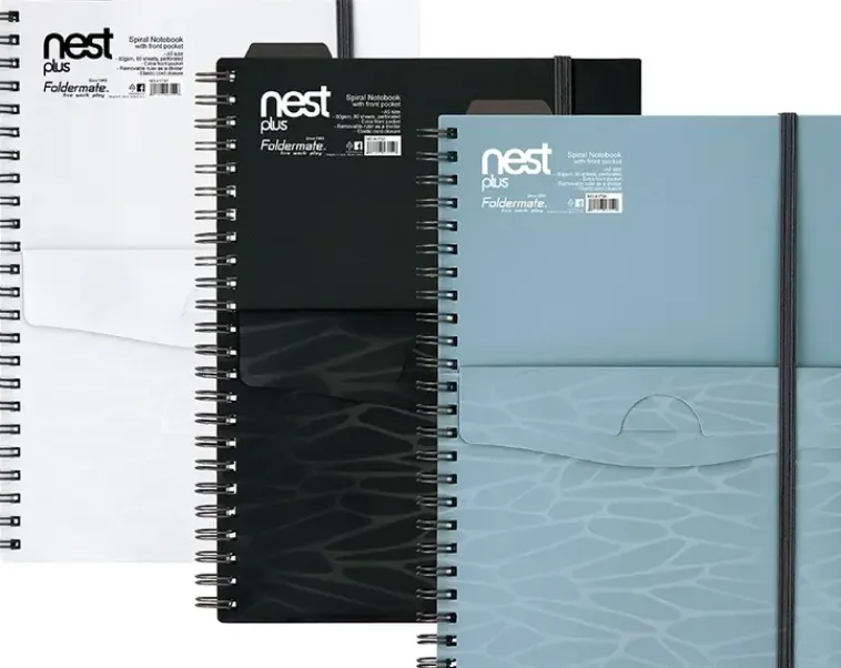 Foldermate Paperitarvikkeet>Kierrevihko Taskulla A5