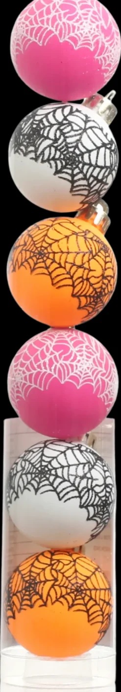 NNX Sesonkijuhlatarvikkeet>Halloween-Koristepallo Verkot 45 Mm 6 St