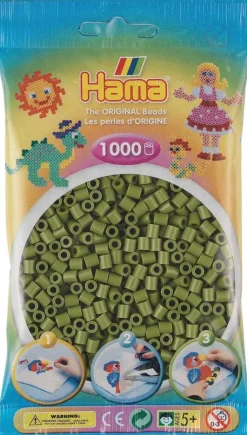 Hama Askartelutarvikkeet<Helmet 1000 Kpl Oliivi