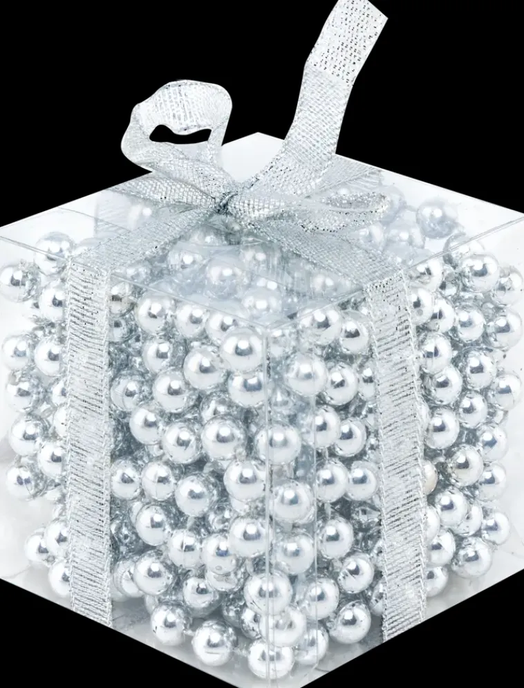 NNX Sesonkijuhlatarvikkeet>Helmiketju Hopea 5M