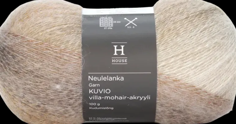 House Käsityötarvikkeet>Neulelanka Kuviot Villa-Mohair-Akryyli 100 G