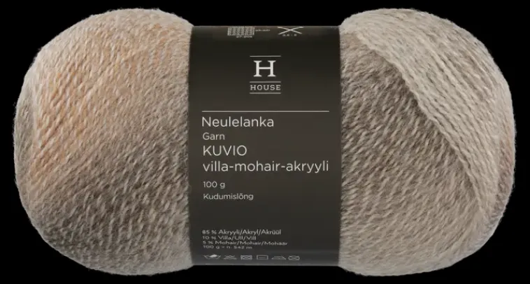 House Käsityötarvikkeet>Neulelanka Kuviot Villa-Mohair-Akryyli 100 G