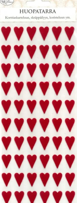 J.K. Primeco Askartelutarvikkeet>Huopatarra Sydan Tummanpunainen