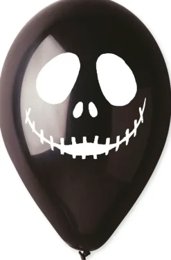 Juhlamaailma Sesonkijuhlatarvikkeet>Ilmapallo Halloweennaama 5 Kpl