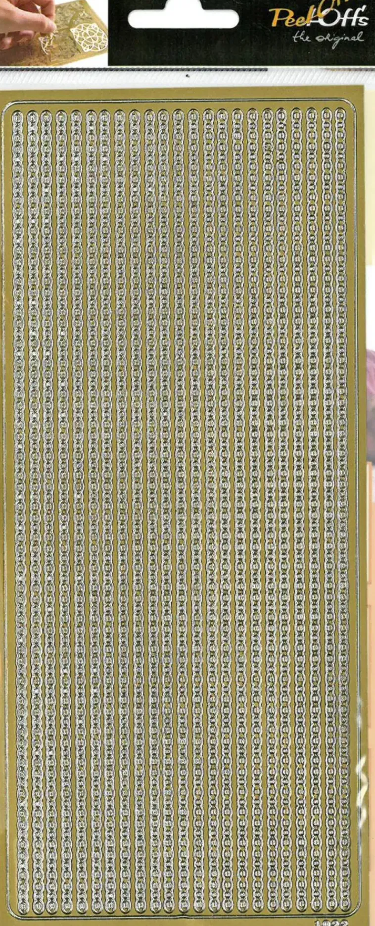 J.K. Primeco Askartelutarvikkeet<Aariviivatarra Rengaskoynnos Kulta