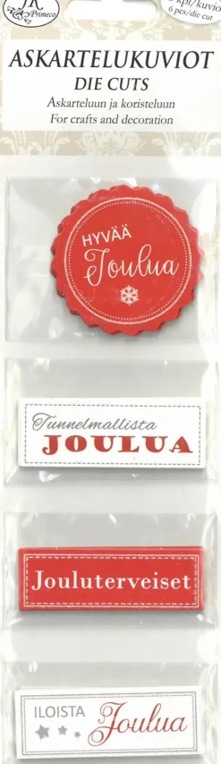 J.K. Primeco Askartelutarvikkeet<Askartelukuvio Kapea Joulu