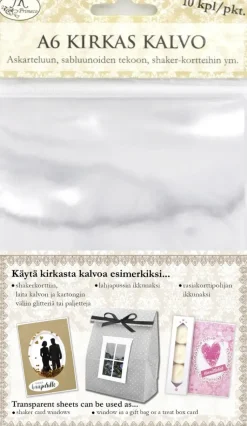 J.K. Primeco Askartelutarvikkeet<Kirkas Kalvo A6 10Kpl