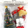 J.K. Primeco Askartelutarvikkeet<Koristesetti Mini Kuusi Ja Lahjat 5 Kpl