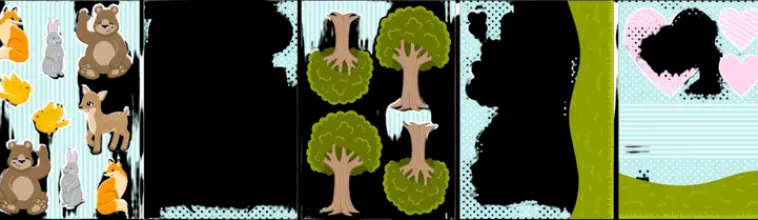 J.K. Primeco Askartelutarvikkeet<Korttiaskartelusetti Elaimet