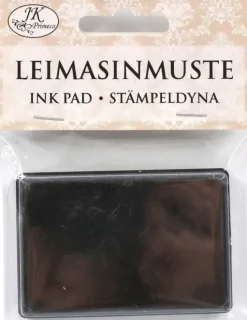 J.K. Primeco Askartelutarvikkeet<Leimasinmuste 6 X 4 Cm Musta