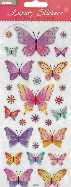 J.K. Primeco Askartelutarvikkeet>Luksustarrat Perhonen