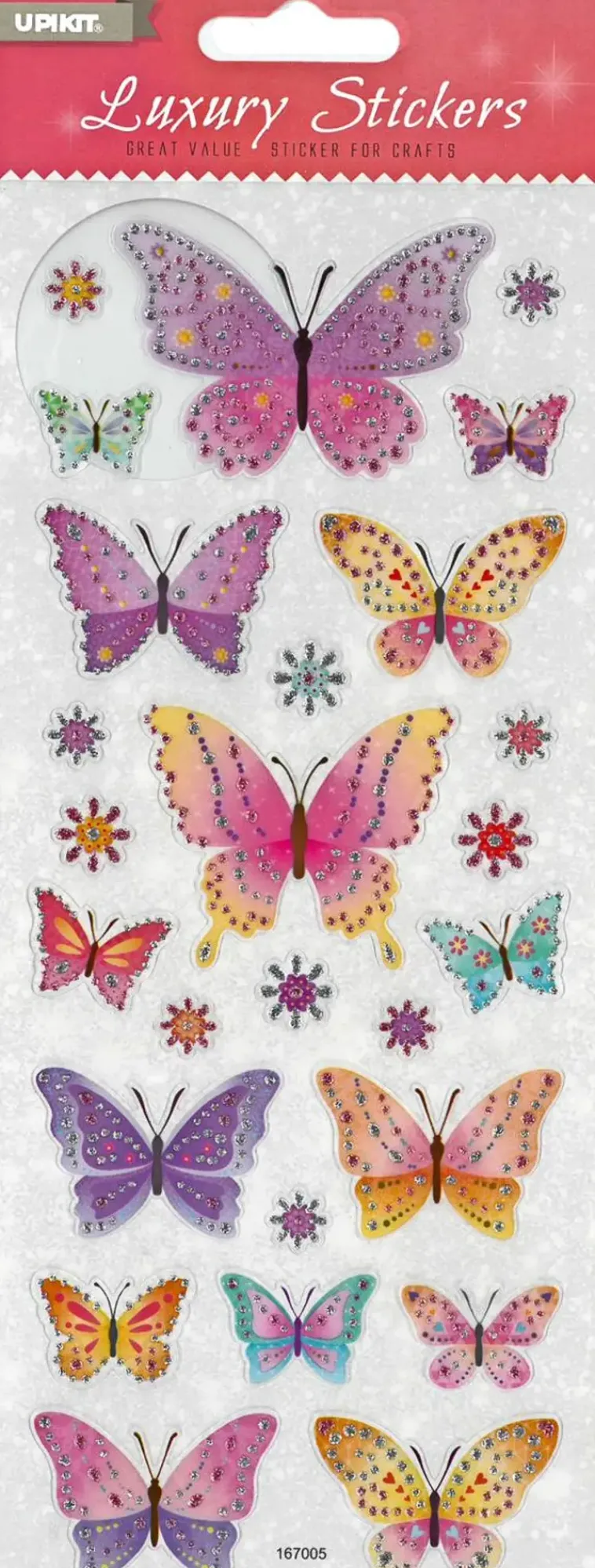 J.K. Primeco Askartelutarvikkeet>Luksustarrat Perhonen