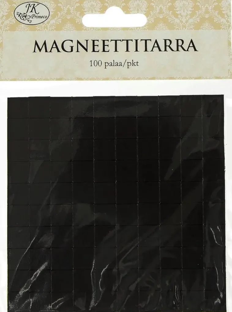 J.K. Primeco Askartelutarvikkeet<Magneettitarra Musta 100Kpl/Pkt