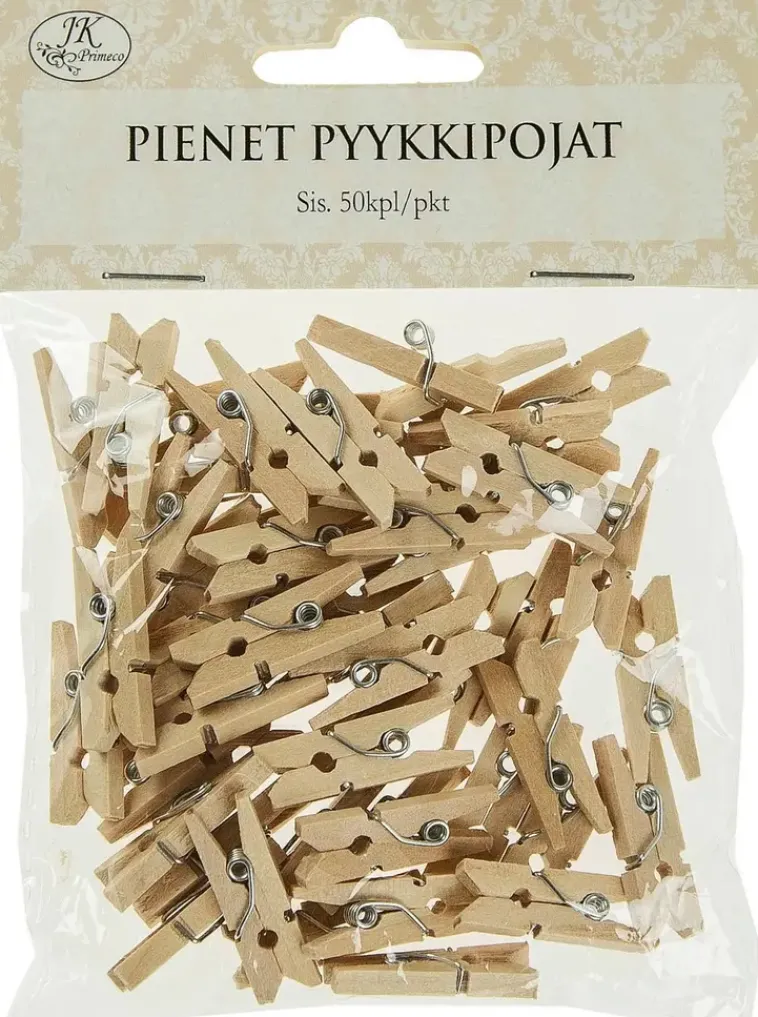 J.K. Primeco Askartelutarvikkeet<Pienet Pyykkipojat 50Kpl/Pss