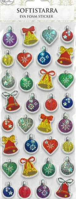 J.K. Primeco Askartelutarvikkeet<Softistarra Joulupallot Hologrammi