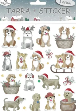 J.K. Primeco Askartelutarvikkeet<Tarra-Arkki Koirat Joulu
