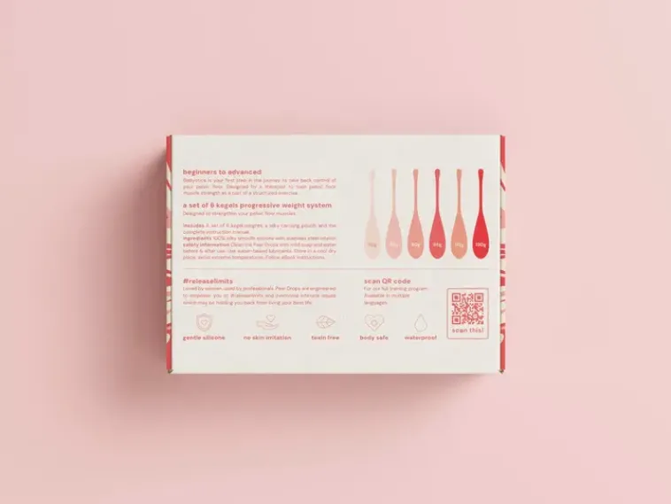 Bodyotics Seksivalineet<Kegel Pallot Eri Kokoja 6Kpl