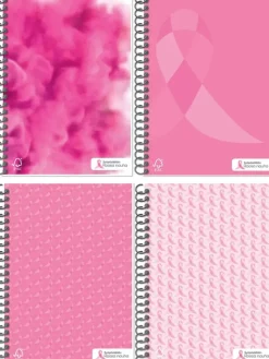 Roosa Nauha Paperitarvikkeet>Kierrevihko A5 80 Sivua Lajitelma