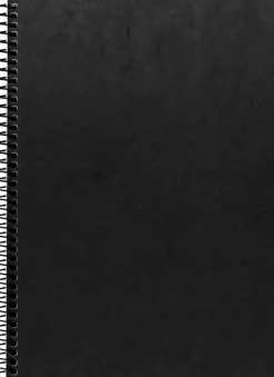 Paperipiste Paperitarvikkeet>Kierrevihko A5/80 Musta 7X7Mm Ruudut