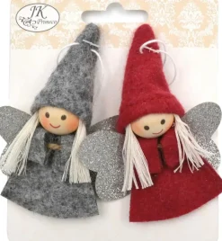 J.K. Primeco Askartelutarvikkeet>Koriste-Enkelit 2Kpl/Pkt