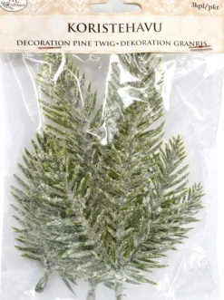 J.K. Primeco Askartelutarvikkeet>Koristehavut Huurre Rautalangalla 5Kpl/Pkt