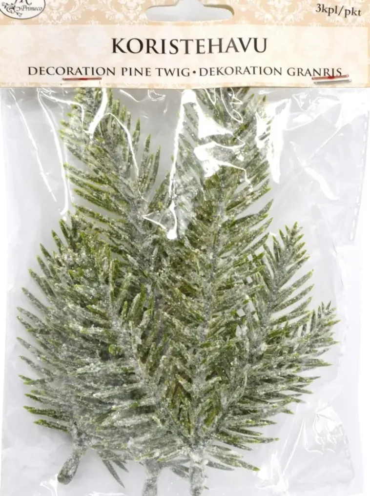 J.K. Primeco Askartelutarvikkeet>Koristehavut Huurre Rautalangalla 5Kpl/Pkt