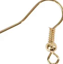 Ei merkkiä Askartelutarvikkeet<Korvakorukoukku 18Mm, 10 Kpl, Kullanvarinen